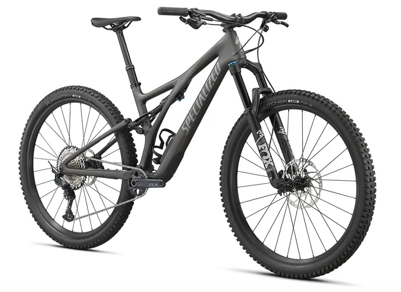 Specialized Stumpjumper Comp Carbon in Satin Smoke / Cool Grey / Carbon-1